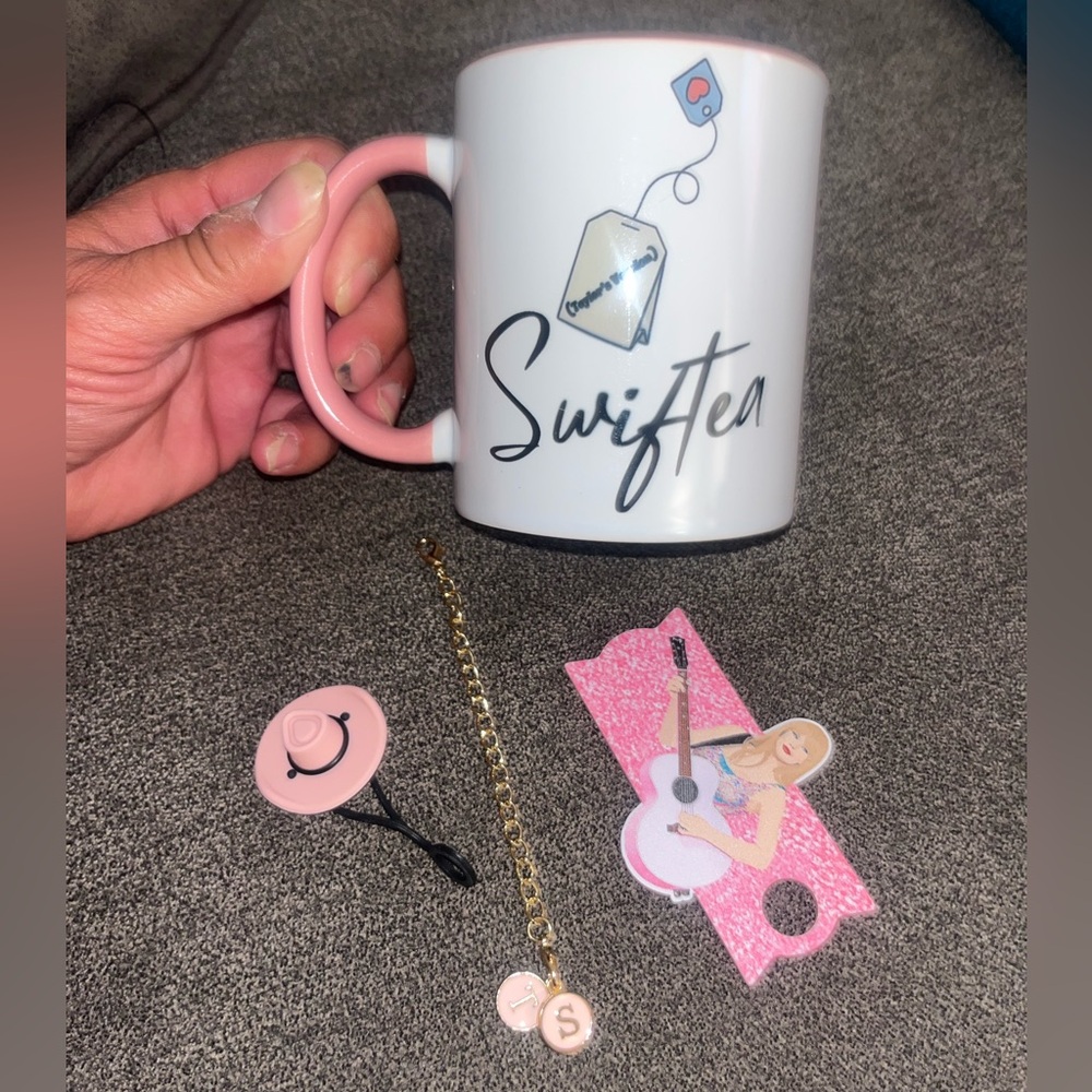 Skyrae* New! Taylor Swift Swiftea Coffee Mug and Tumbler Accessories Bundle - Picture 3 of 5